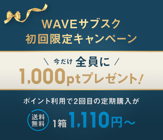 WAVEサブスク初回限定