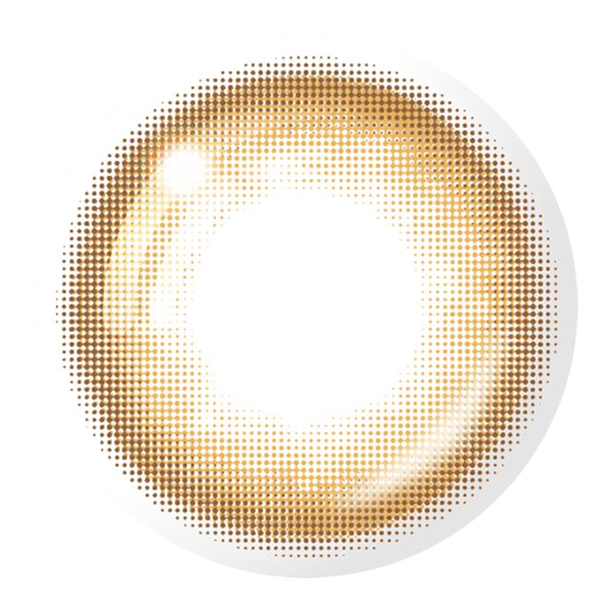 エクリュブラウン レンズ