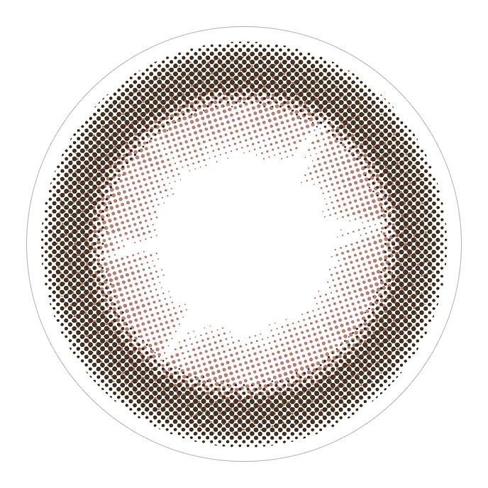 ショコラブラウン レンズ